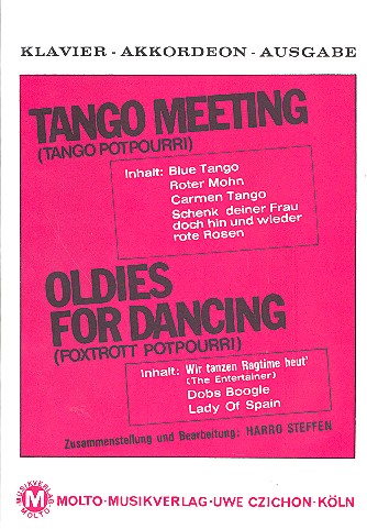 Vorderes Coverbild Tango Meeting  und   Oldies for Dancing: