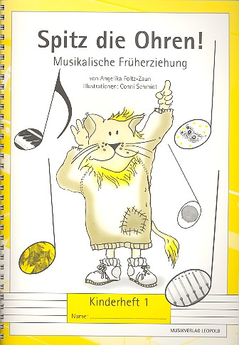 Vorderes Coverbild Spitz die Ohren! Kinderheft 1
