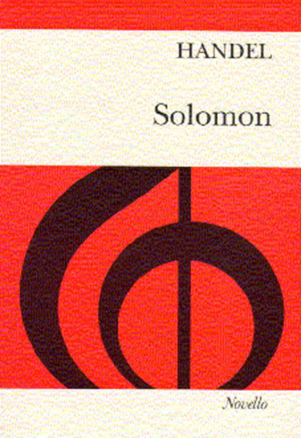 Vorderes Coverbild Solomon Oratorio