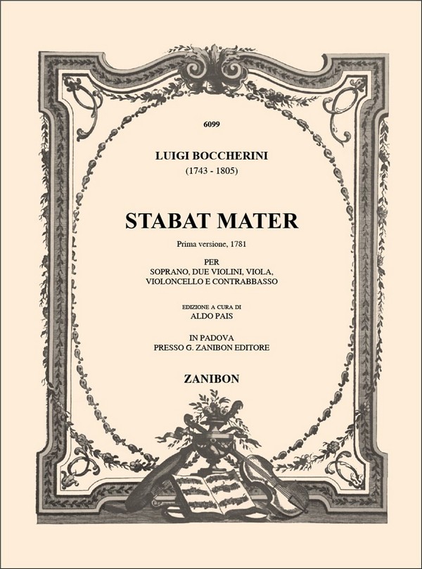 Vorderes Coverbild Stabat mater prima versione G532