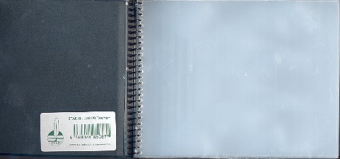 Vorderes Coverbild Marschmappe quer 20 Taschen schwarz