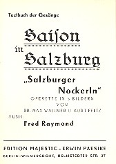 Vorderes Coverbild Saison in Salzburg Libretto (dt)