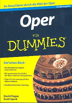 Vorderes Coverbild Oper für Dummies