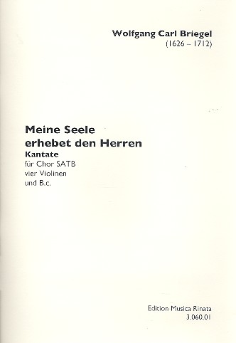 Vorderes Coverbild Meine Seele erhebet den Herren