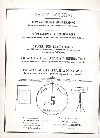 Vorderes Coverbild Preparation for Sight-Reading 5