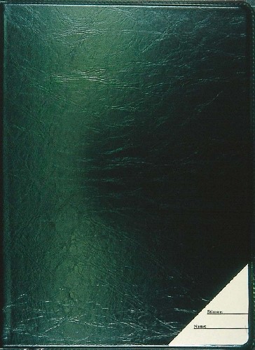 Vorderes Coverbild Notenmappe Überformat schwarz