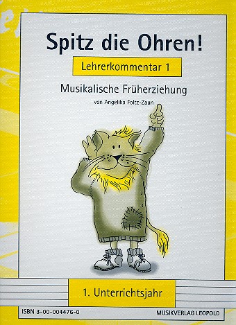 Vorderes Coverbild Spitz die Ohren! Lehrerkommentar 1
