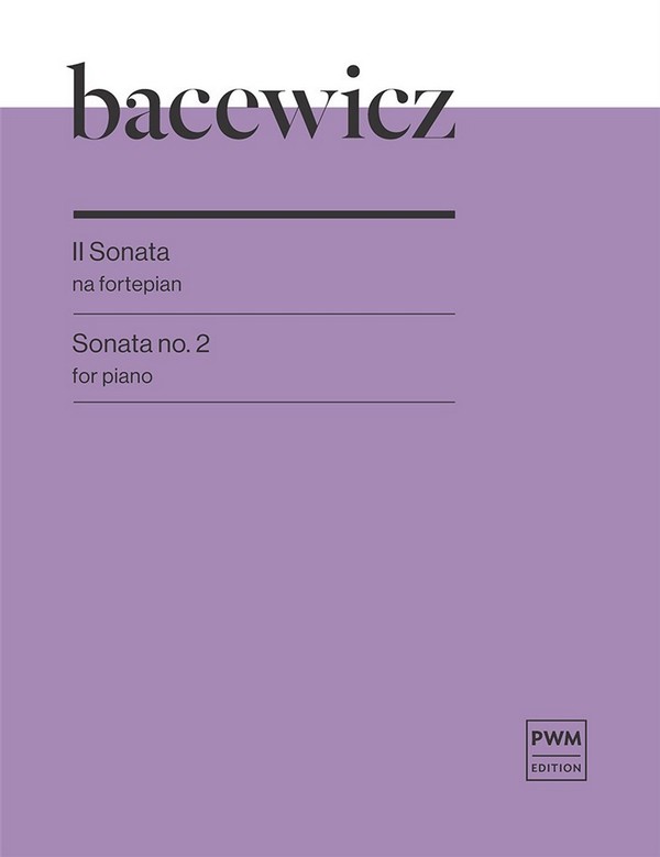 Vorderes Coverbild Sonate Nr.2