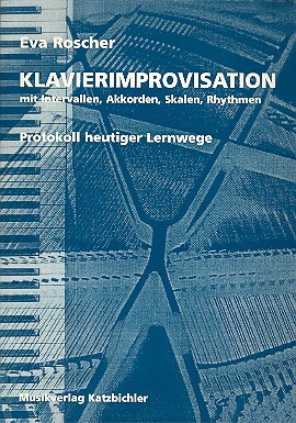 Vorderes Coverbild Klavierimprovisation mit Intervallen,