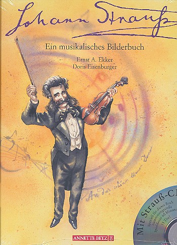 Vorderes Coverbild Johann Strauss (+CD) ein musikalisches
