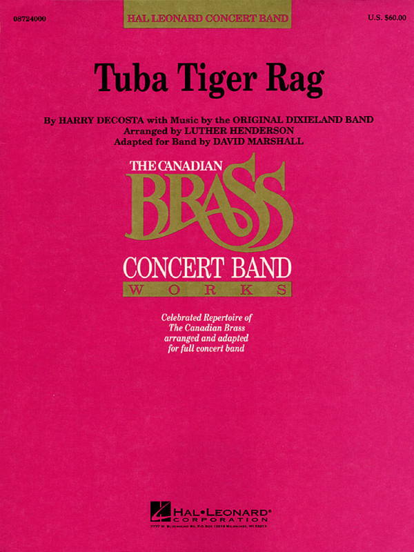 Vorderes Coverbild TUBA TIGER RAG FUER TUBA SOLO UND