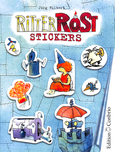 Vorderes Coverbild Ritter Rost Stickers