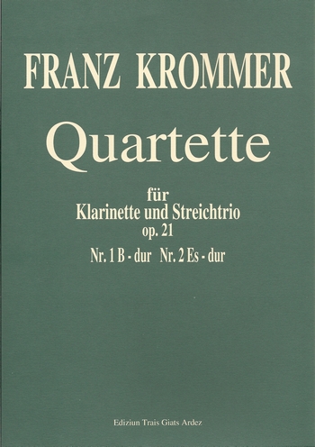 Vorderes Coverbild Quartett Es-Dur Nr.2 op.21,2