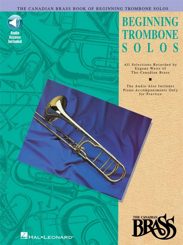 Vorderes Coverbild Beginning Trombone Solos (+CD)