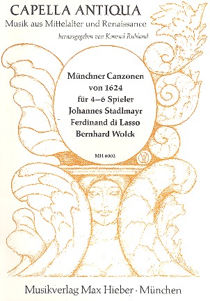 Vorderes Coverbild Münchner Canzonen von 1624