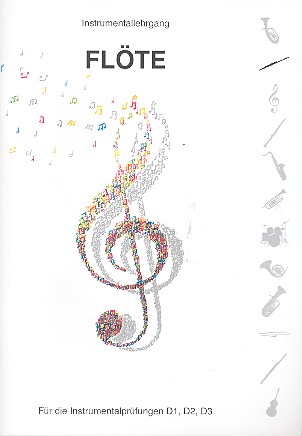 Vorderes Coverbild Instrumentallehrgang Flöte