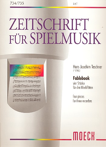 Vorderes Coverbild Fablebook 4 Stücke für