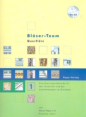 Vorderes Coverbild Bläser-Team Band 1 (+CD) Querflöte