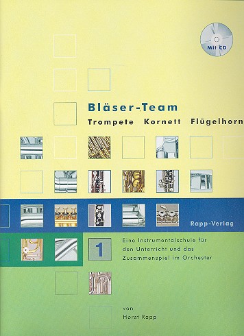 Vorderes Coverbild Bläser-Team Band 1 (+CD)