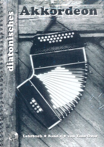 Vorderes Coverbild Schule für diatonisches Akkordeon Band 2 - Die Melodie (+CD)