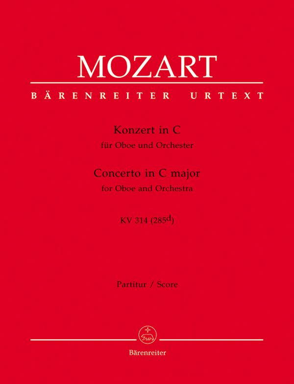 Vorderes Coverbild Konzert C-Dur KV314