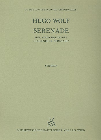 Vorderes Coverbild Italienische Serenade