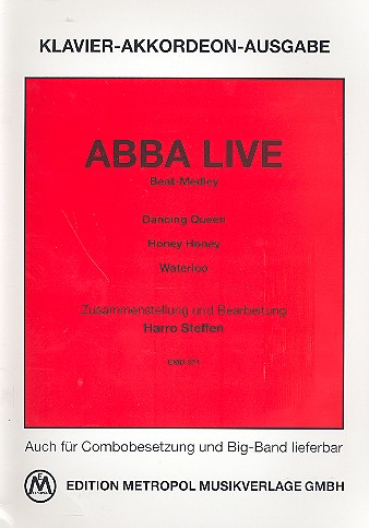 Vorderes Coverbild Abba live Beat-Medley: