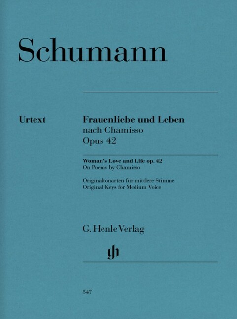 Vorderes Coverbild Frauenliebe und Leben op.42