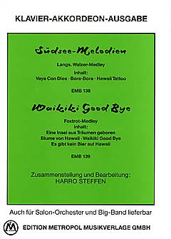 Vorderes Coverbild Südsee-Melodien  und  Waikiki Good Bye