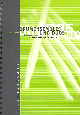 Vorderes Coverbild Drumensembles and Duos