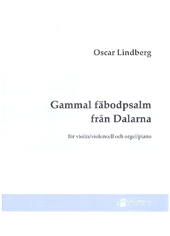 Vorderes Coverbild Gammal Fäbodpsalm fran Dalarna