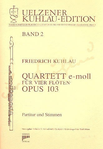 Vorderes Coverbild Quartett e-Moll op.103