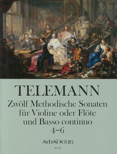 Vorderes Coverbild 12 methodische Sonaten Band 2 (Nr.4-6)