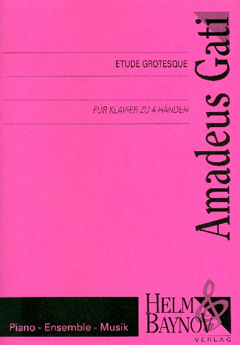 Vorderes Coverbild Etude grotesque