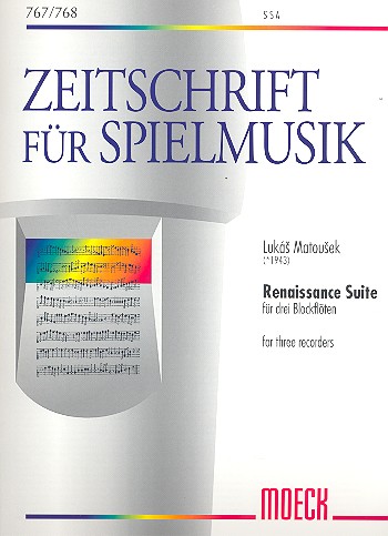 Vorderes Coverbild Renaissance Suite für