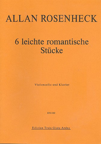 Vorderes Coverbild 6 leichte romantische Stücke