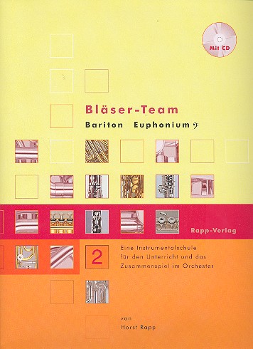 Vorderes Coverbild Bläser-Team Band 2 (+CD)