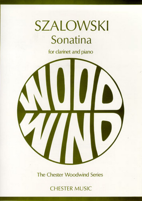 Vorderes Coverbild Sonatina for clarinet and piano