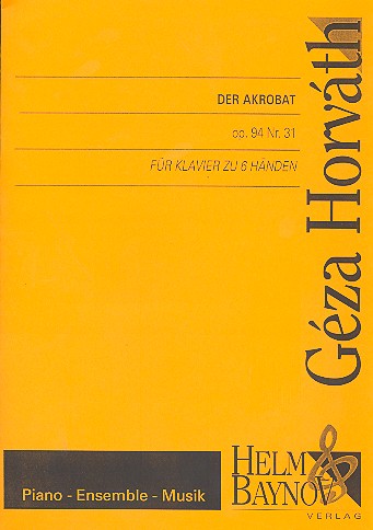 Vorderes Coverbild Der Akrobat op.94,3