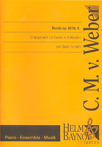Vorderes Coverbild Rondo op.60,8