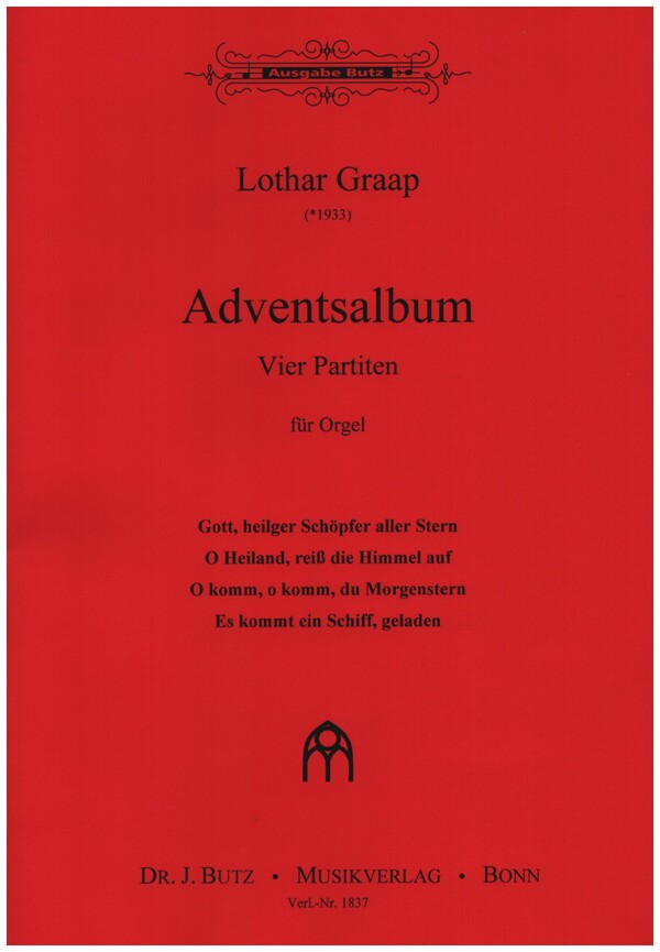 Vorderes Coverbild Adventsalbum 