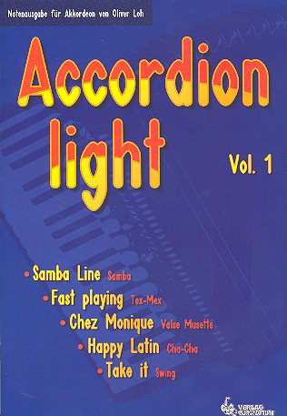 Vorderes Coverbild Accordion light 5 moderne