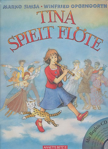 Vorderes Coverbild Tina spielt Flöte (+CD)