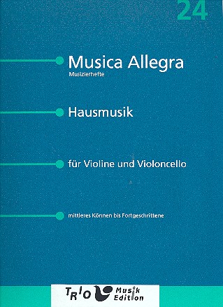 Vorderes Coverbild Hausmusik für Violine