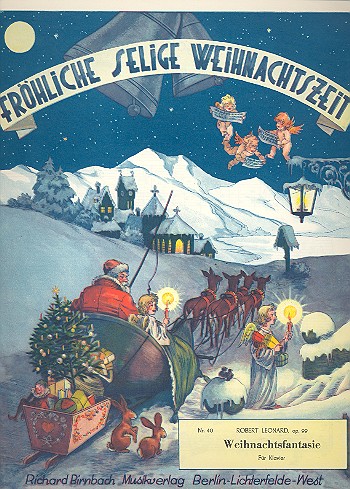 Vorderes Coverbild Weihnachtsfantasie op.99