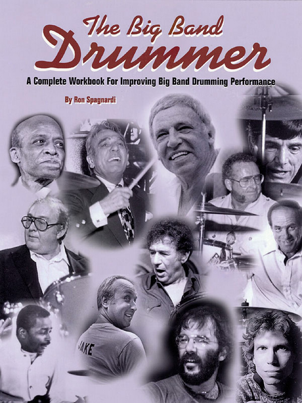 Vorderes Coverbild The big band drummer