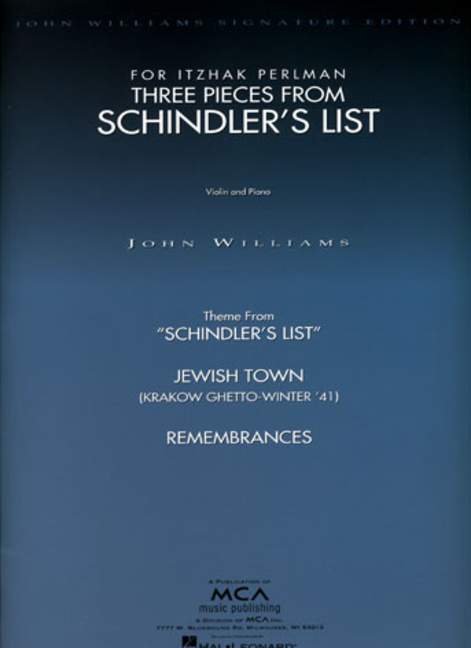 Vorderes Coverbild 3 Pieces from Schindler's List