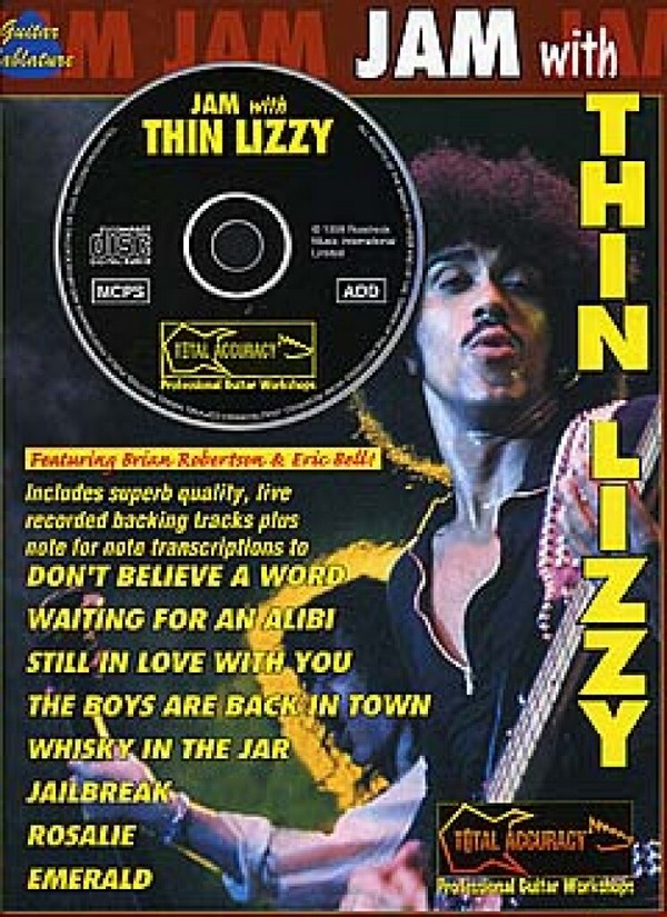 Vorderes Coverbild Jam with Thin Lizzy (+CD):