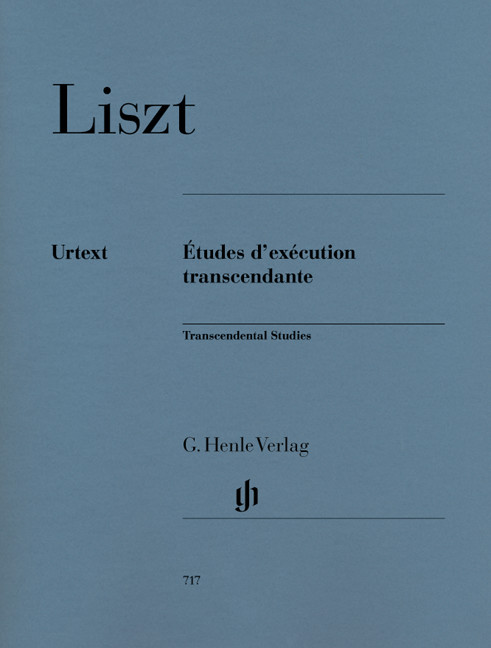 Vorderes Coverbild Études d'execution transcendante