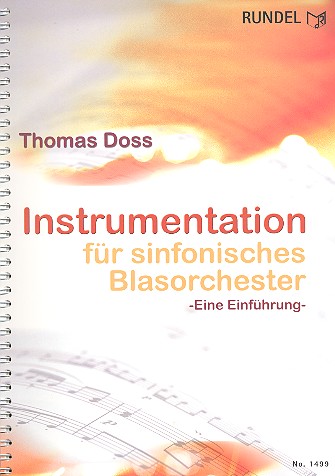 Vorderes Coverbild Instrumentation für sinfonisches Blasorchester